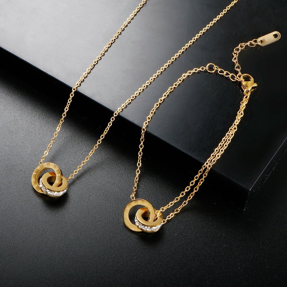 Collier Impérial Plaqué Or 18K