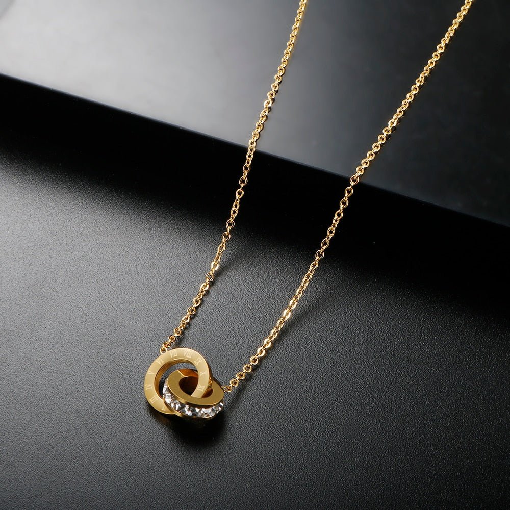 Collier Impérial Plaqué Or 18K