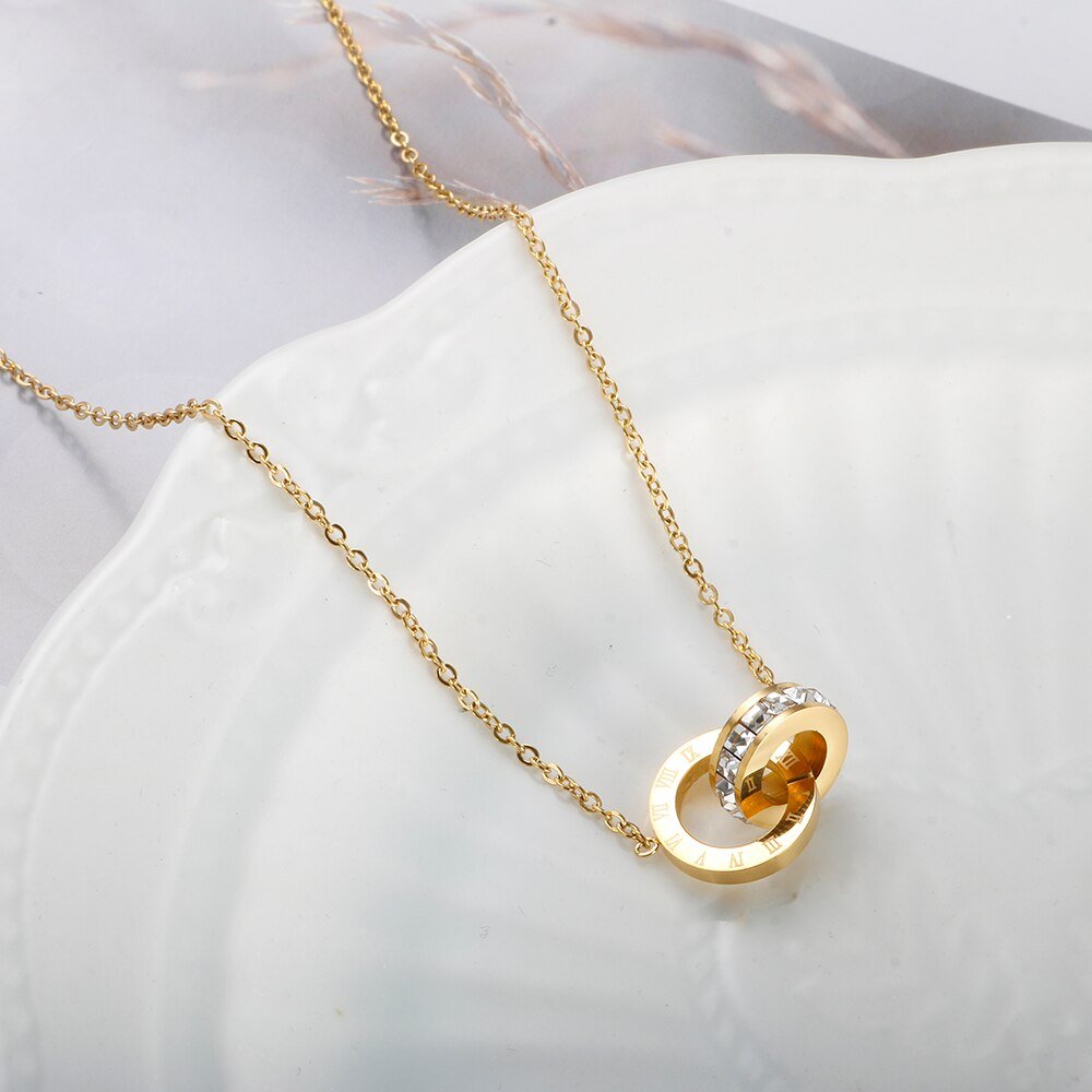 Collier Impérial Plaqué Or 18K